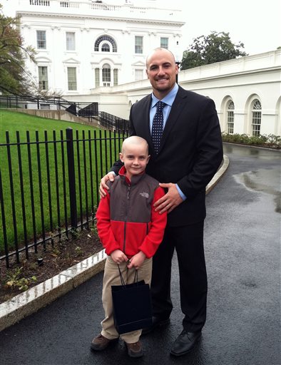 Young Neb. boy who made TD run in remission