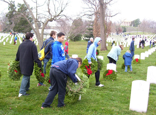 Fewer wreaths this year for Arlington National Cemetery