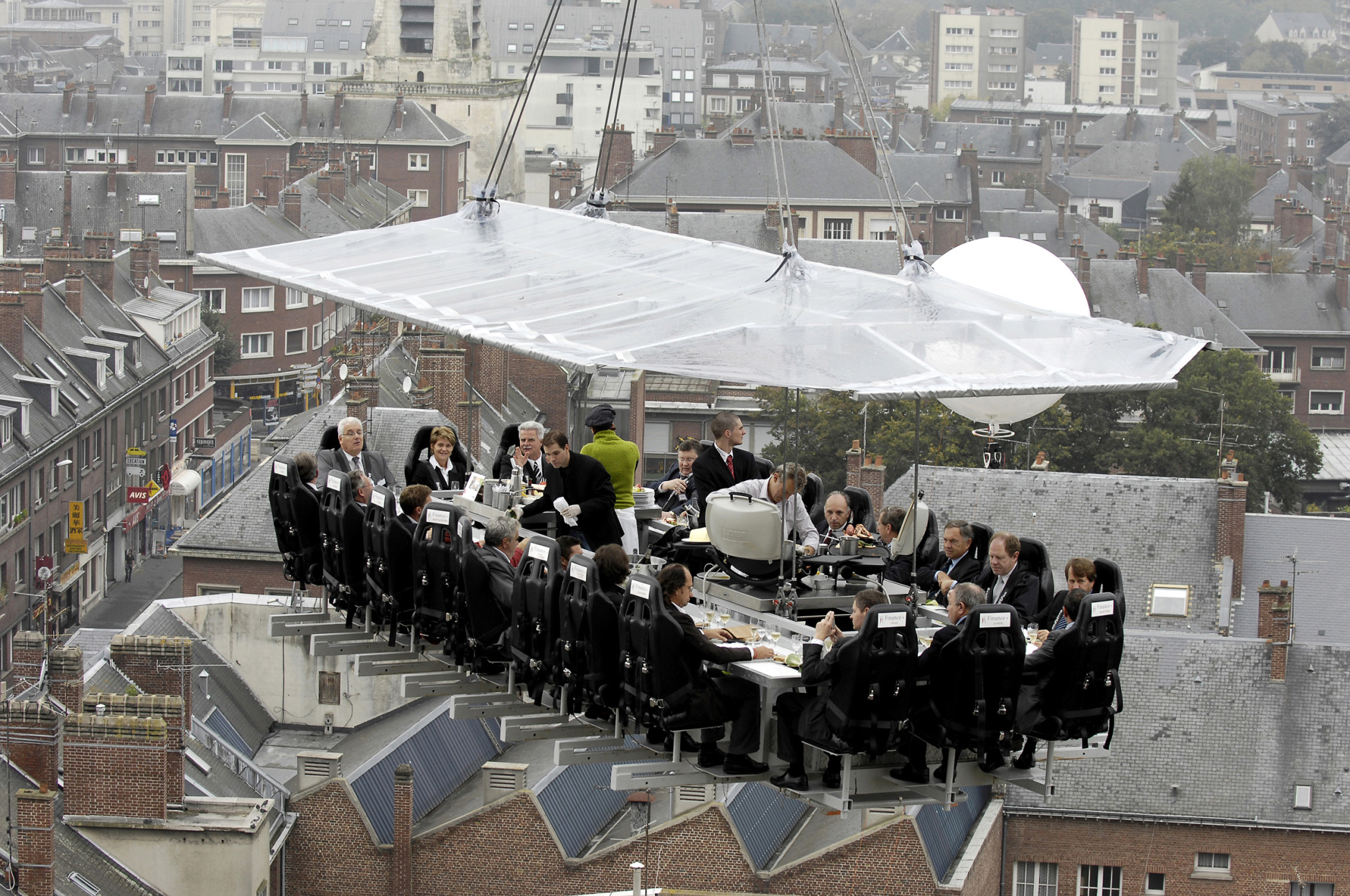 huid Kruiden verdiepen High-class dining: Eating dinner in the sky - WTOP News