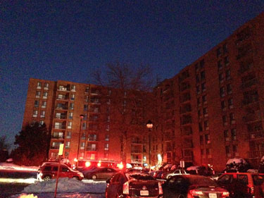 Electrical fires leave hundreds in Fairfax County apartment complex in the dark