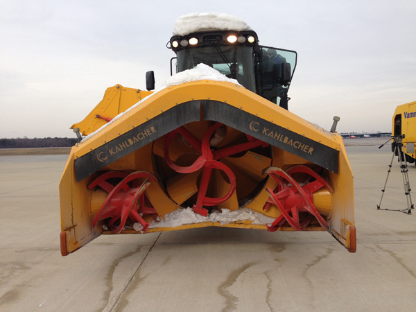 BWI brings out big shovels for snow