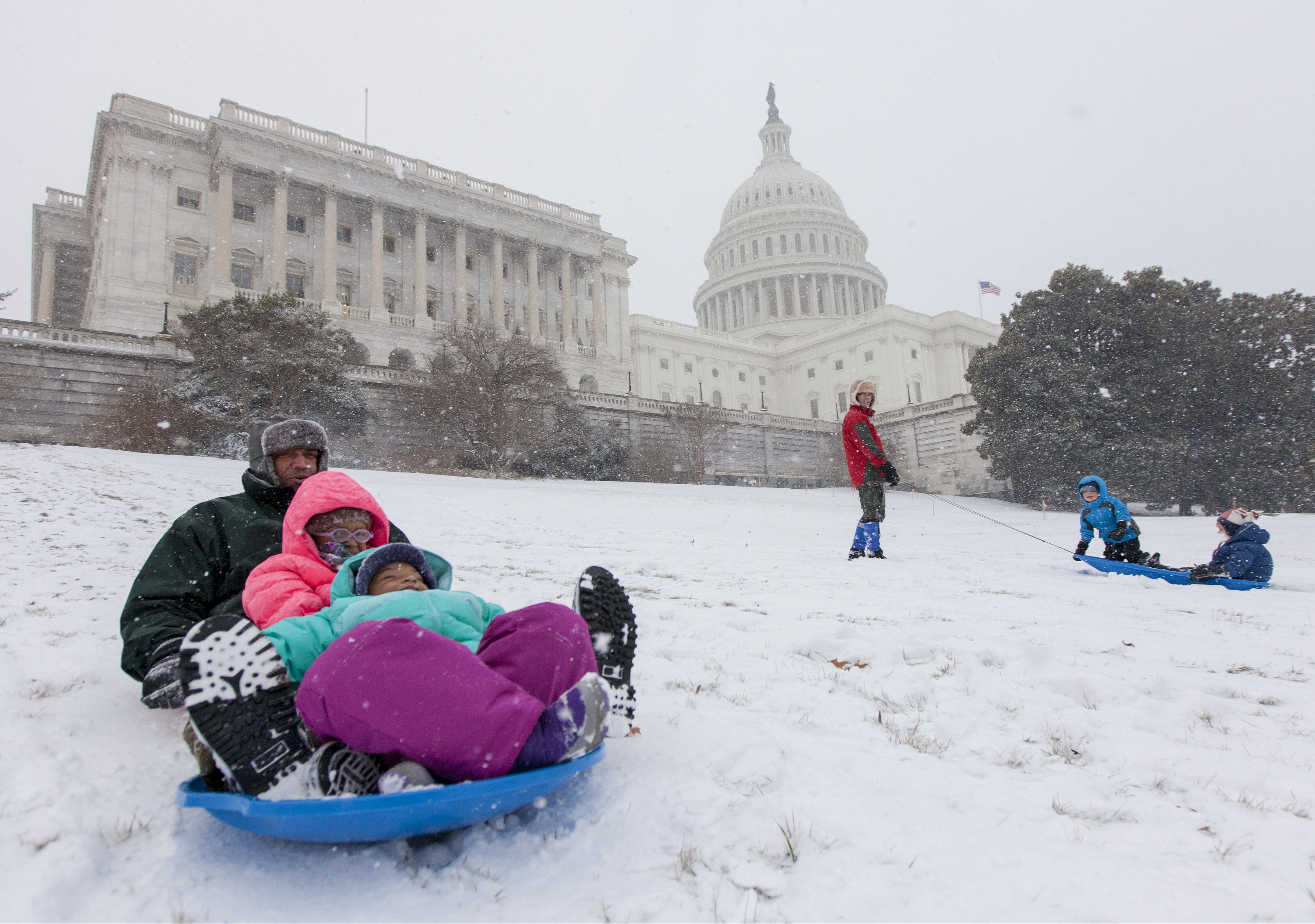 Snow Daze: Schools close, working parents scramble