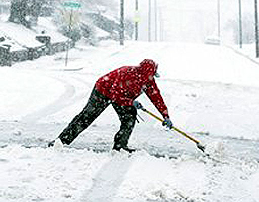 March snowfall is not unusual