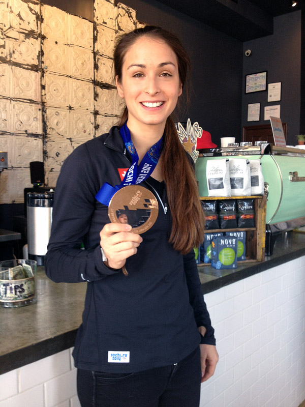 Olympic medalist is D.C. barista