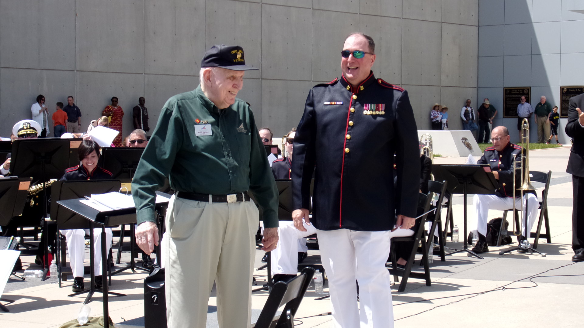 Iwo Jima vet recalls the battle through music