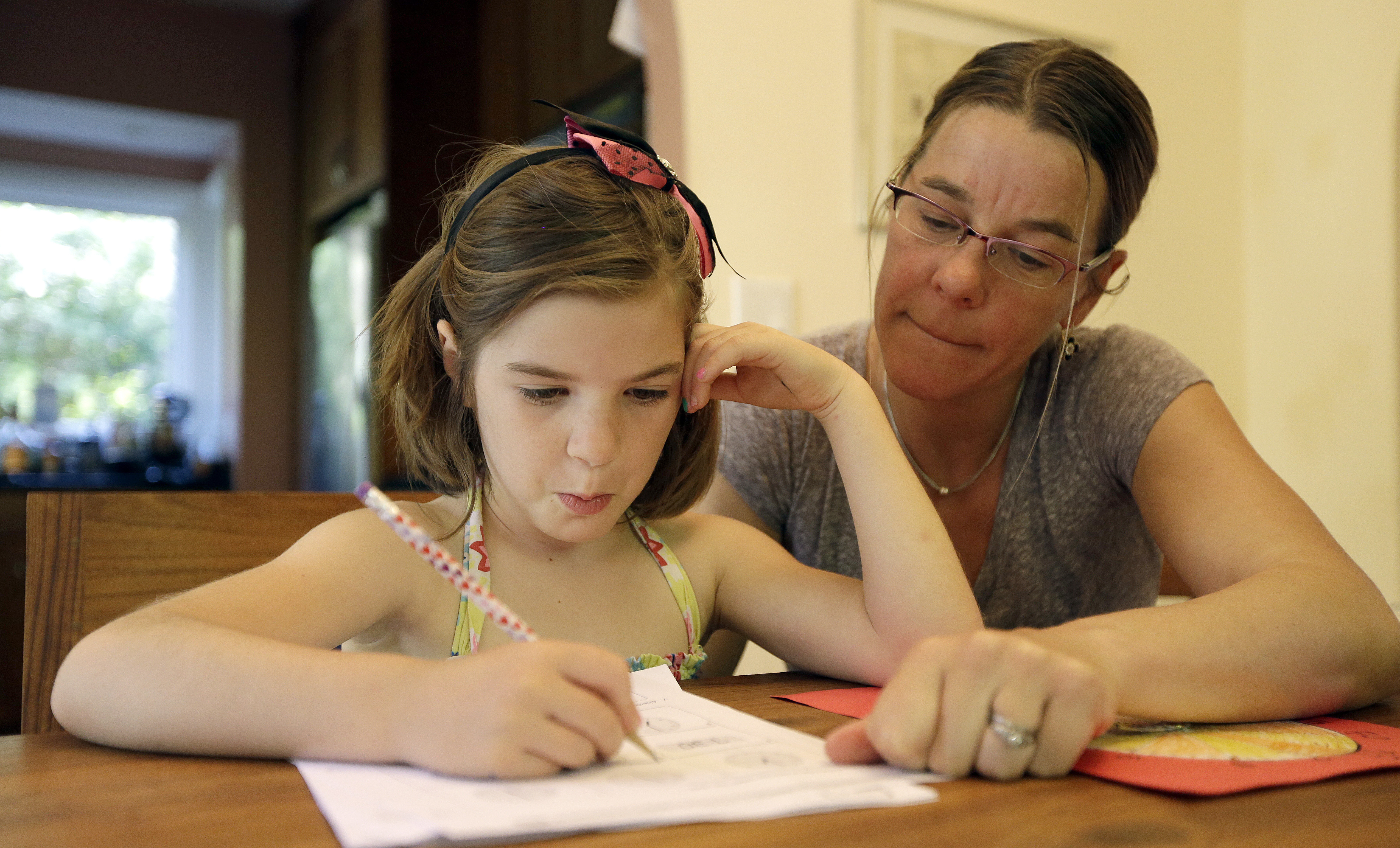 The best time for elementary and teen students to do homework