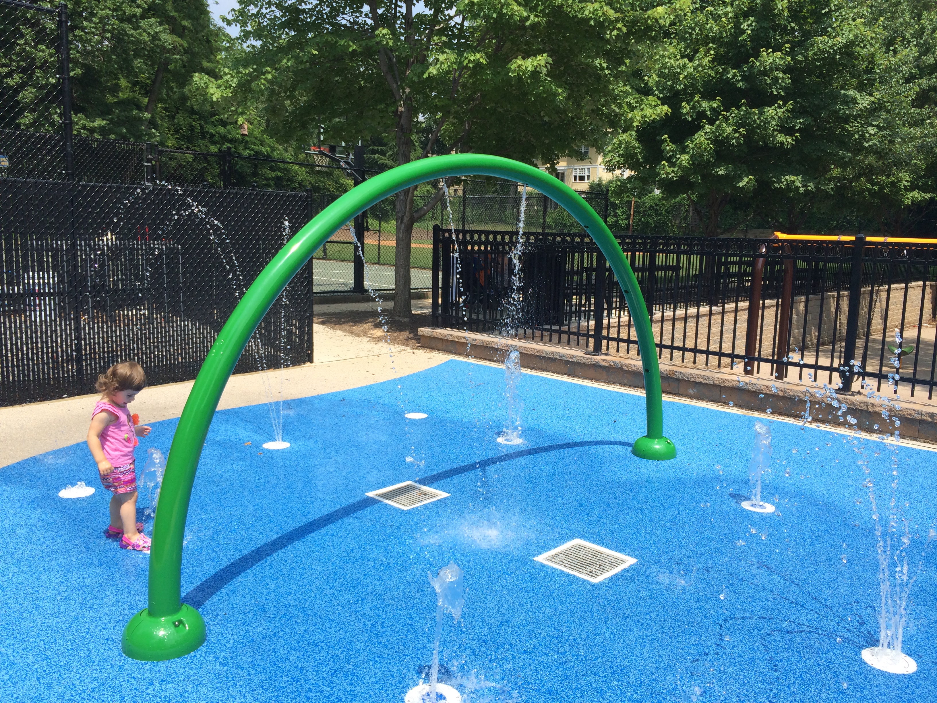 D.C. opens spray parks early