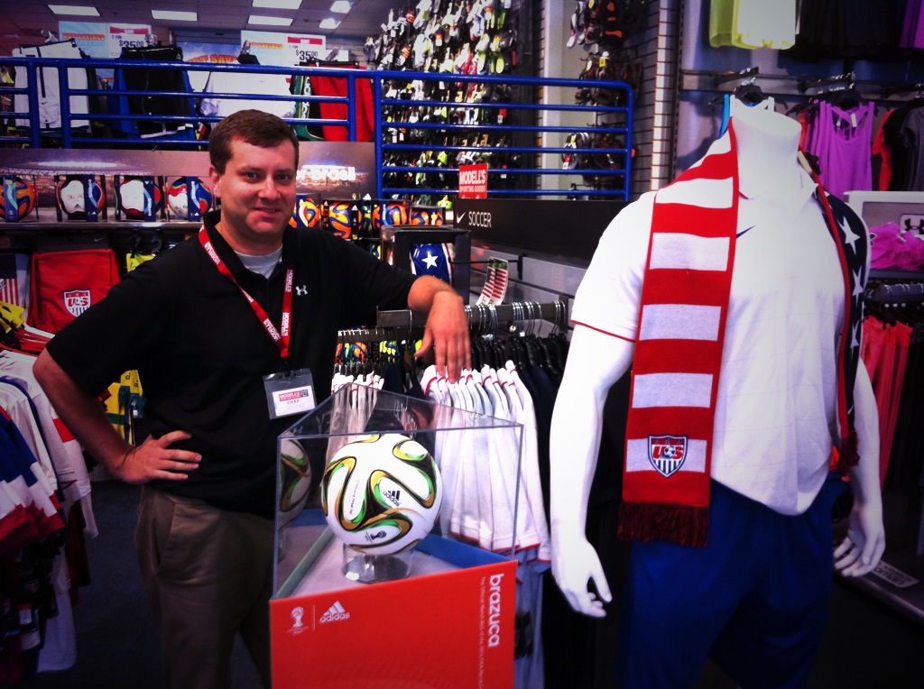 Soccer gear selling well before next U.S. World Cup game