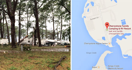 2 dead as tornado strikes campground