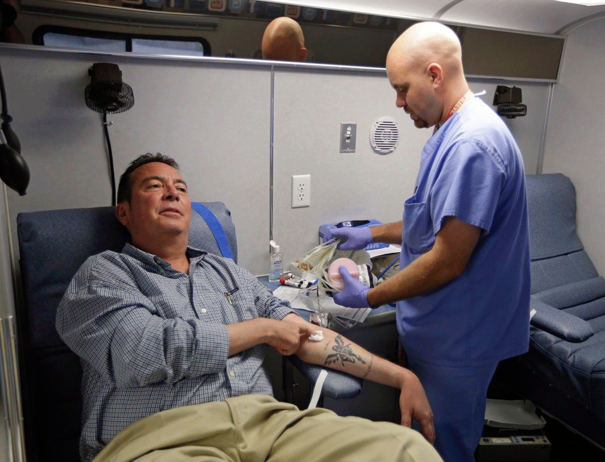Push to allow gay men to be able to donate blood