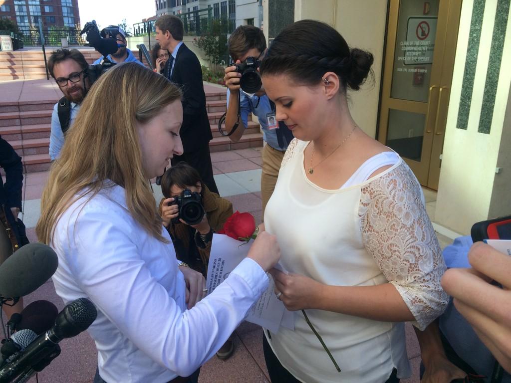 Same-sex couples start marrying in the South