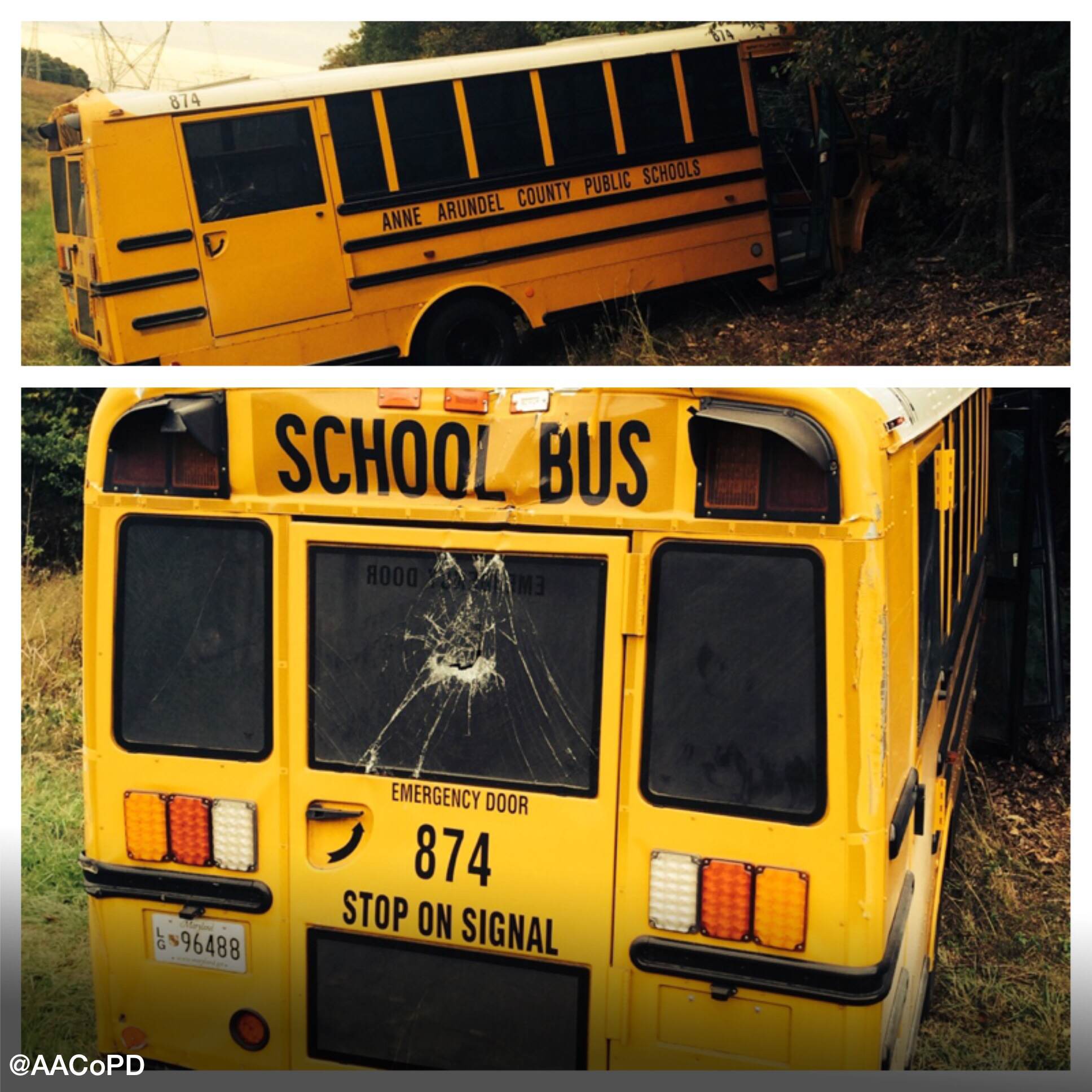 Suspects in custody in Anne Arundel school bus theft