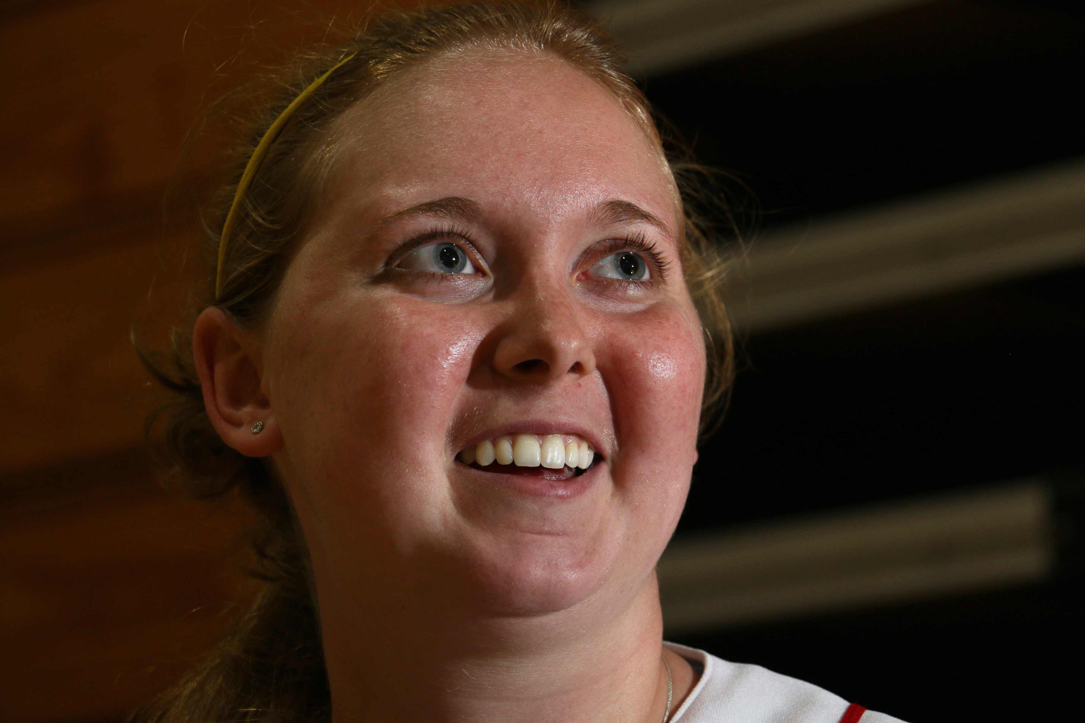 College player fights tumor for moment on court