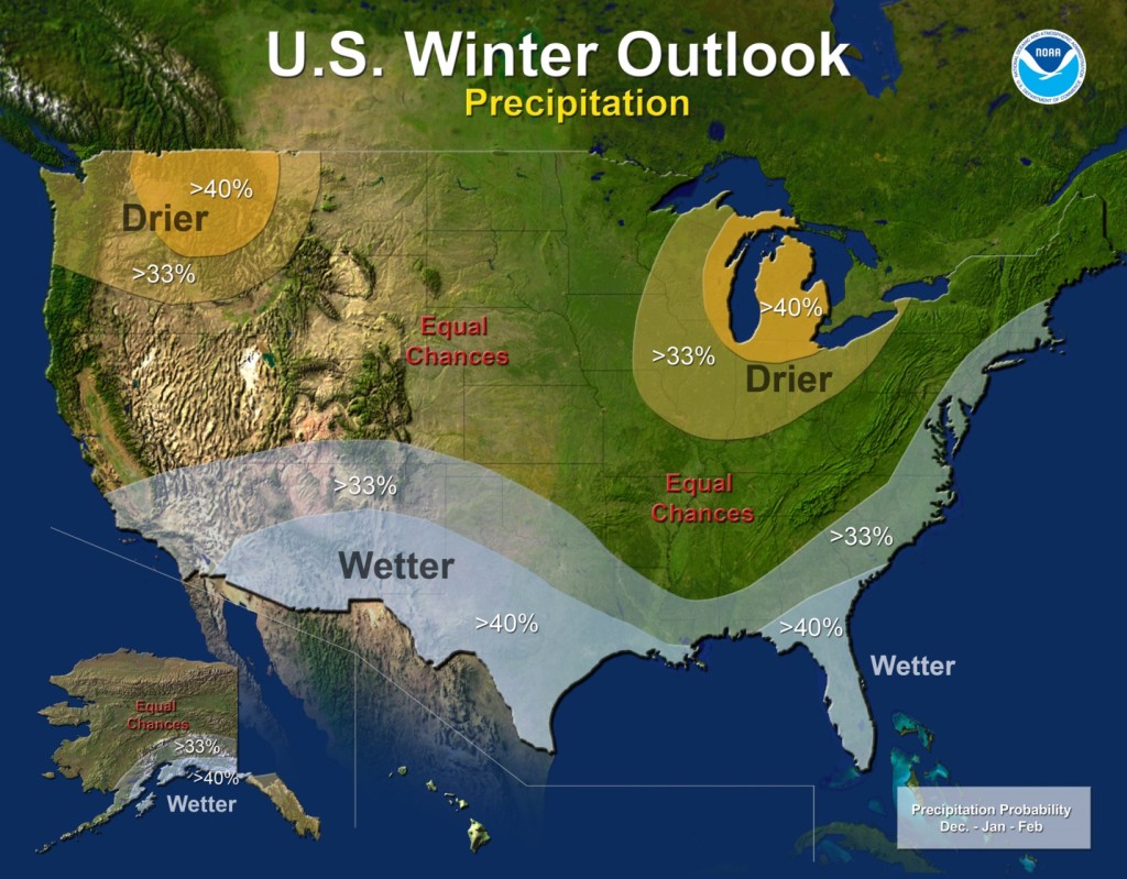 Weak El Niño could bring more snow, colder temps this winter WTOP