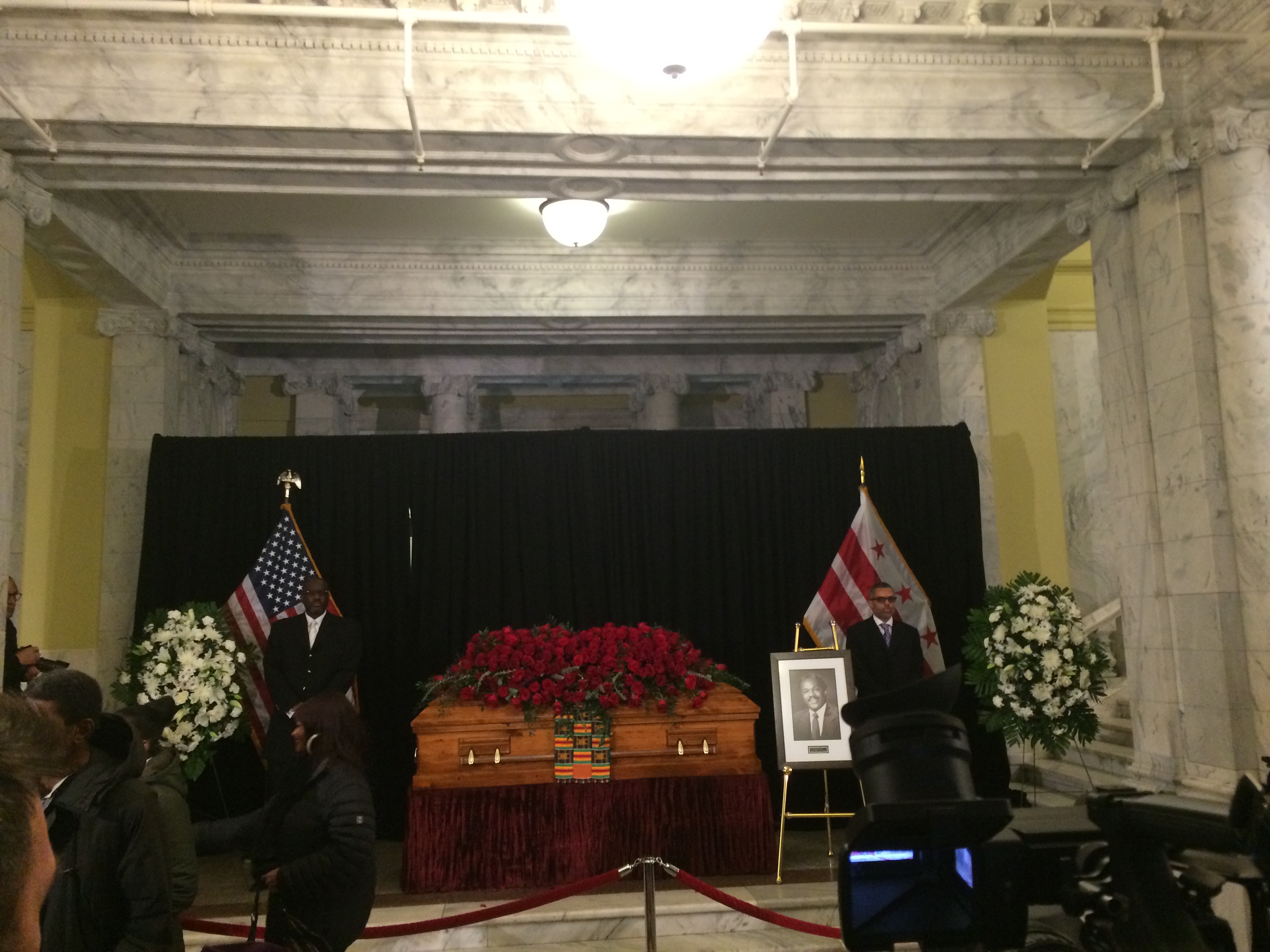 Memorial services for Marion Barry begin