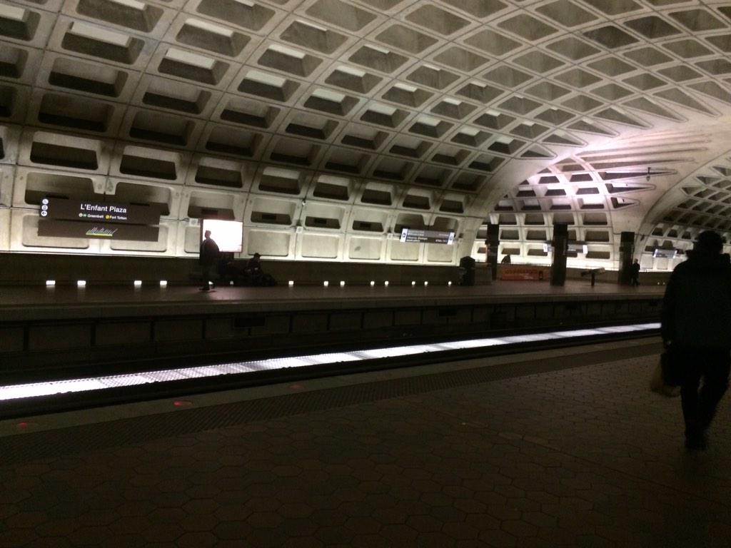 Person struck by Metro train at L’Enfant Plaza