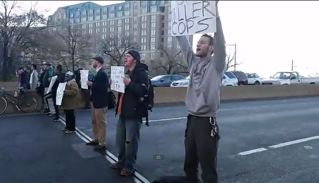 Protesters snarl traffic in D.C.