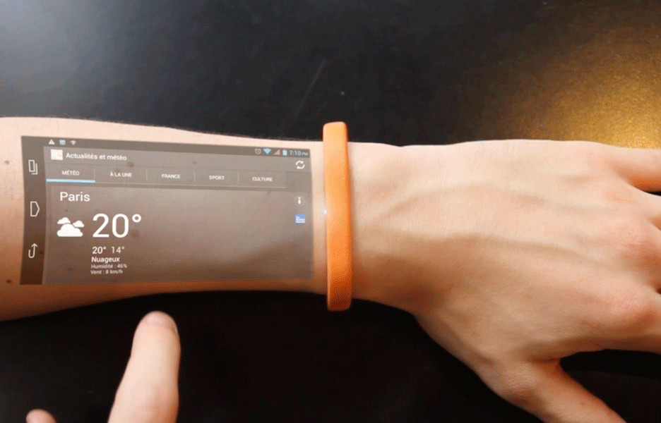 Wearable bracelet turns skin into touchscreen — if it’s real
