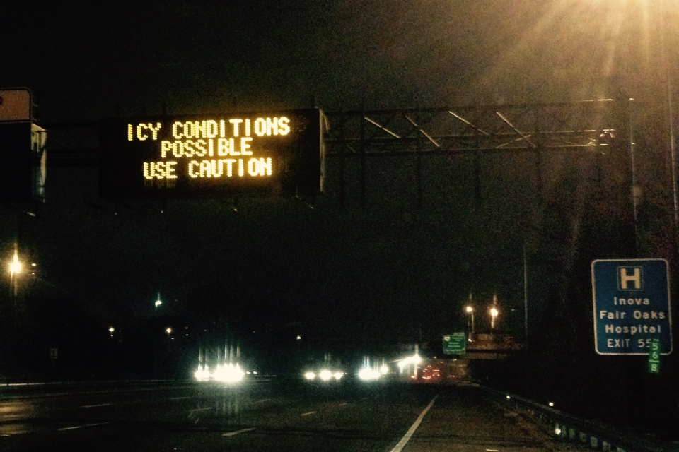 Icy conditions for Tuesday morning commute (Photos)
