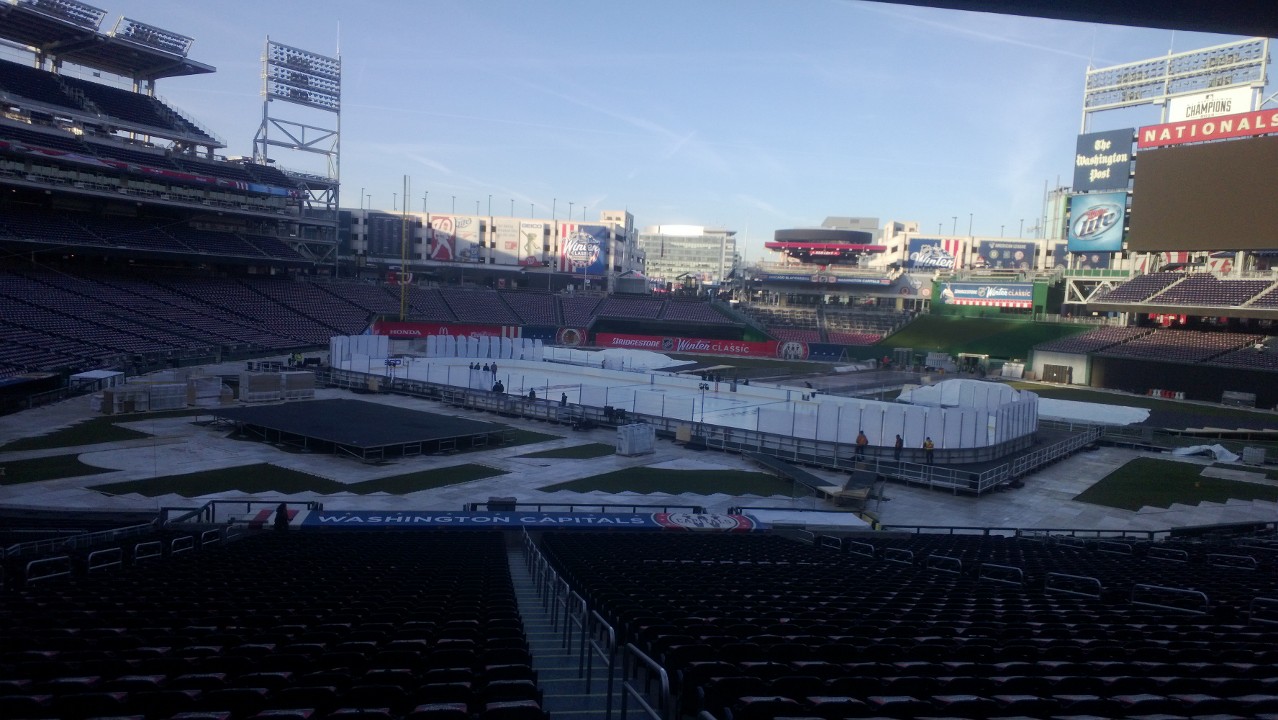 NHL prepares for 2015 Winter Classic