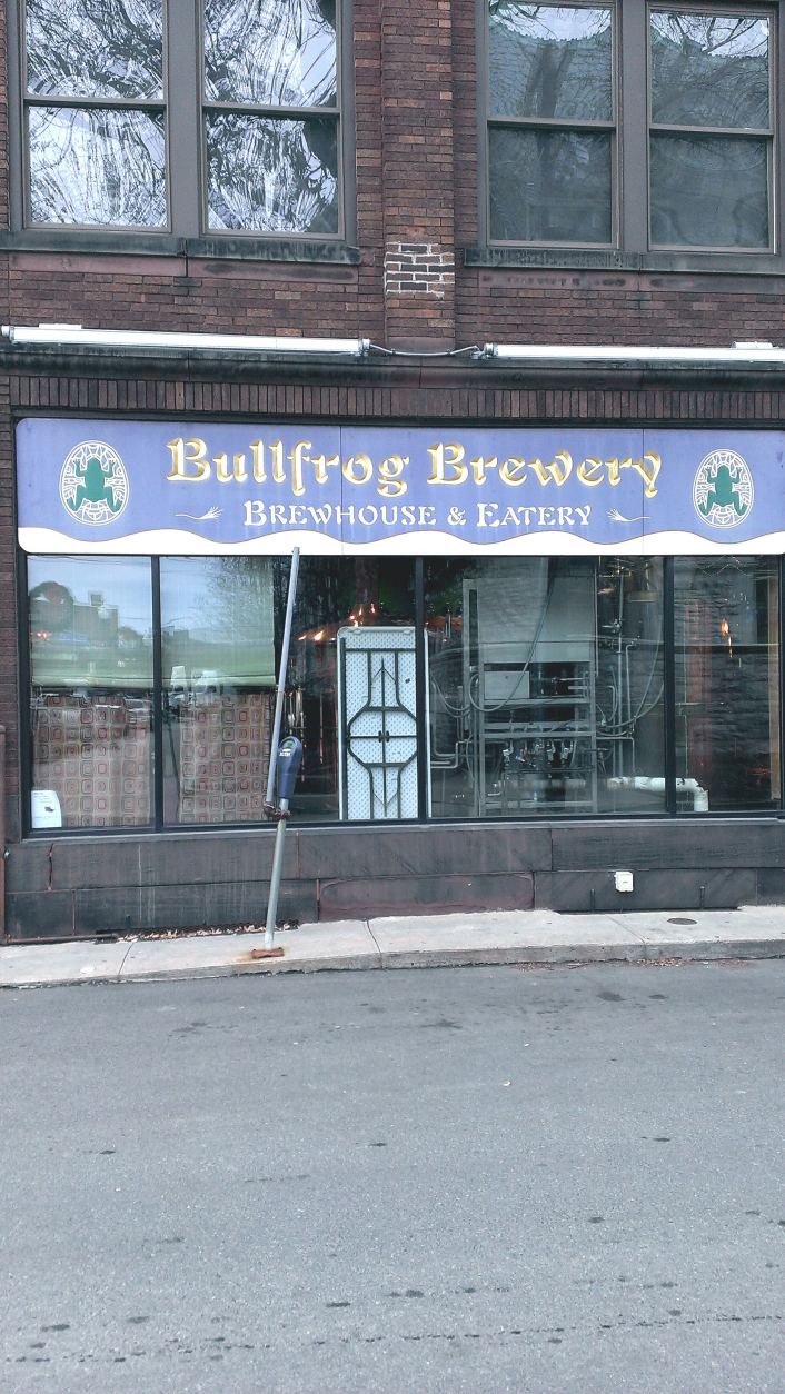 Ahh, the Bullfrog.  Here lies the origin of my craft beer evolution. (Courtesy Rob Fink) 