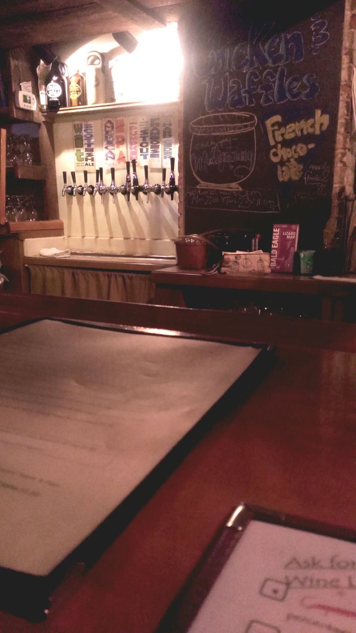 A peek inside the cozy basement bar at Selinsgrove Brewery & Pub. (Courtesy Rob Fink) 