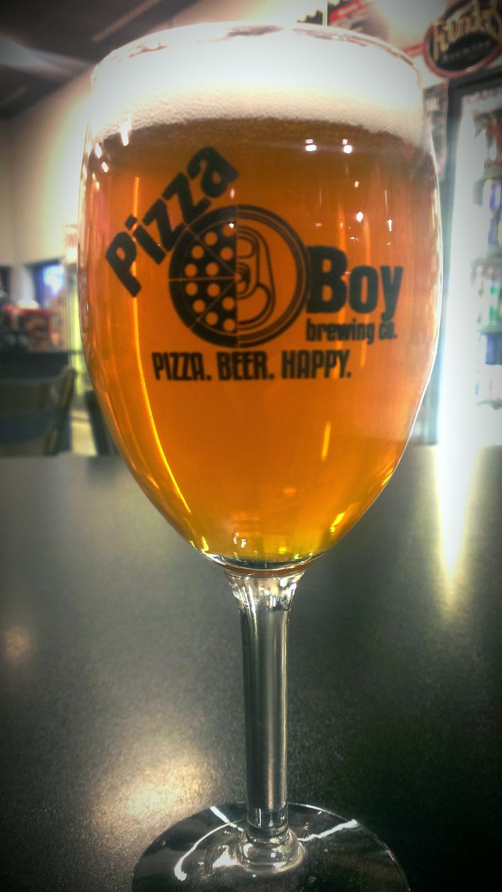 West Shore IPA from Pizza Boy Brewing Company.  West Shore IPA exhibits a great balance between pine and herbaceous hop aromatics/flavors, making the beer highly reminiscent of “West coast” IPAs. (Courtesy Rob Fink) 