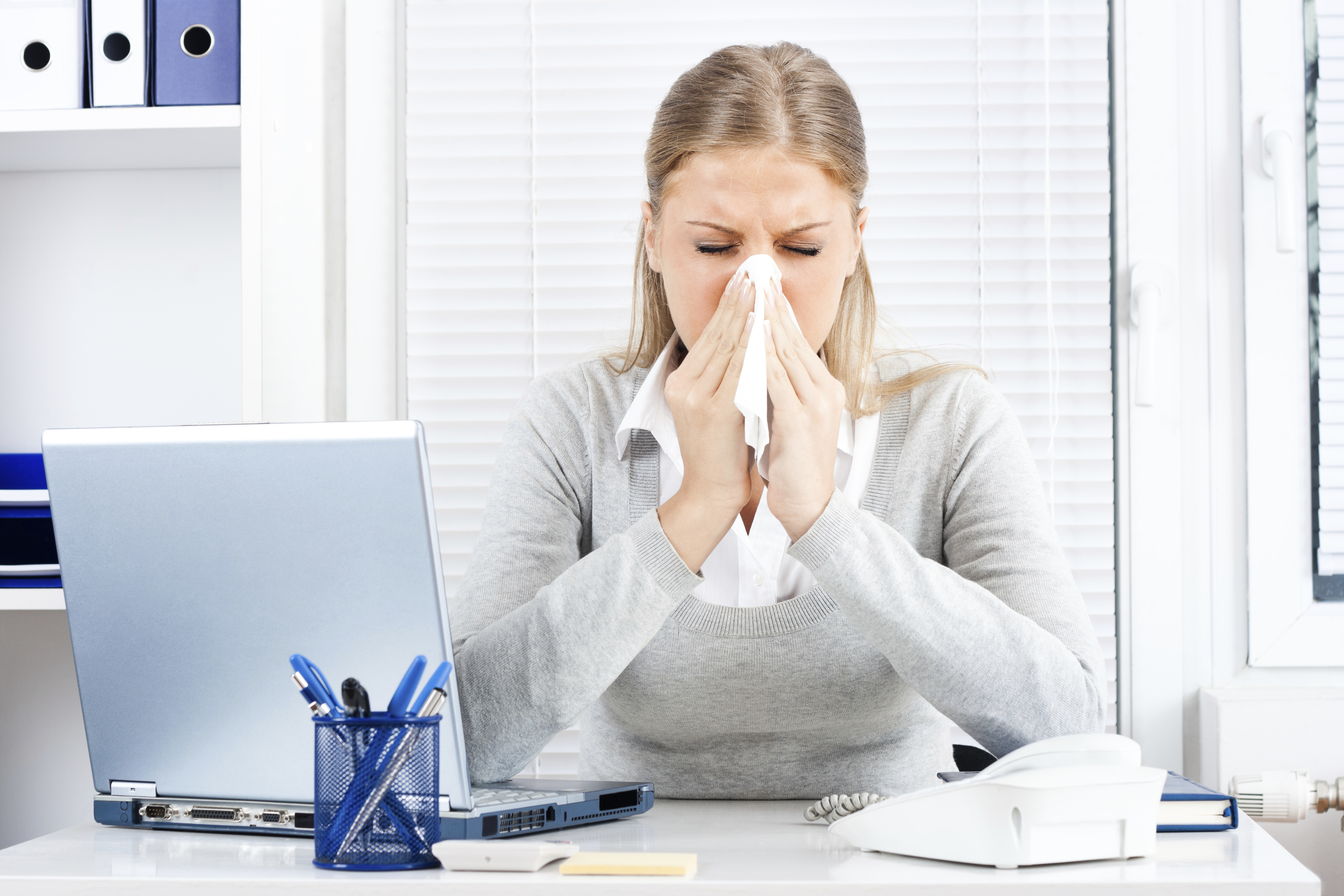 Tips on office courtesy during cold and flu season