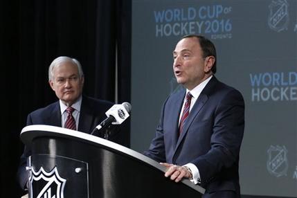 World Cup of Hockey tournament set for 2016