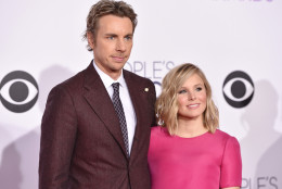 Dax Shepard, left, and Kristen Bell arrive at the People's Choice Awards at the Nokia Theatre on Wednesday, Jan. 7, 2015, in Los Angeles. (Photo by John Shearer/Invision/AP)