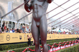 General view of atmosphere at the 21st annual Screen Actors Guild Awards at the Shrine Auditorioum on Sunday, Jan. 25, 2015, in Los Angeles. (Photo by Brian Dowling/Invision for People Magazine/AP Images)