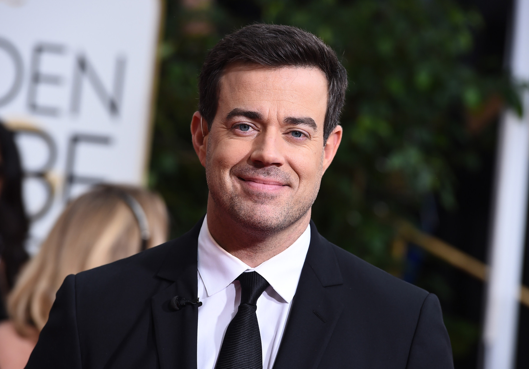 Carson Daly arrives at the 72nd annual Golden Globe Awards at the Beverly Hilton Hotel on Sunday, Jan. 11, 2015, in Beverly Hills, Calif. (Photo by Jordan Strauss/Invision/AP)