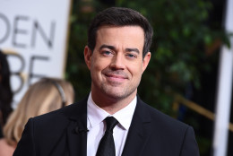 Carson Daly arrives at the 72nd annual Golden Globe Awards at the Beverly Hilton Hotel on Sunday, Jan. 11, 2015, in Beverly Hills, Calif. (Photo by Jordan Strauss/Invision/AP)