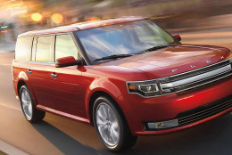The Ford Flex seats 7, without being "yet another amorphous blob of a crossover." (Ford.com)