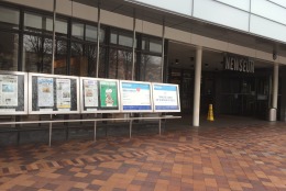 The Newseum in Washington, D.C. had the controversial Charlie Hedbo cover on display Wednesday, Jan. 14.