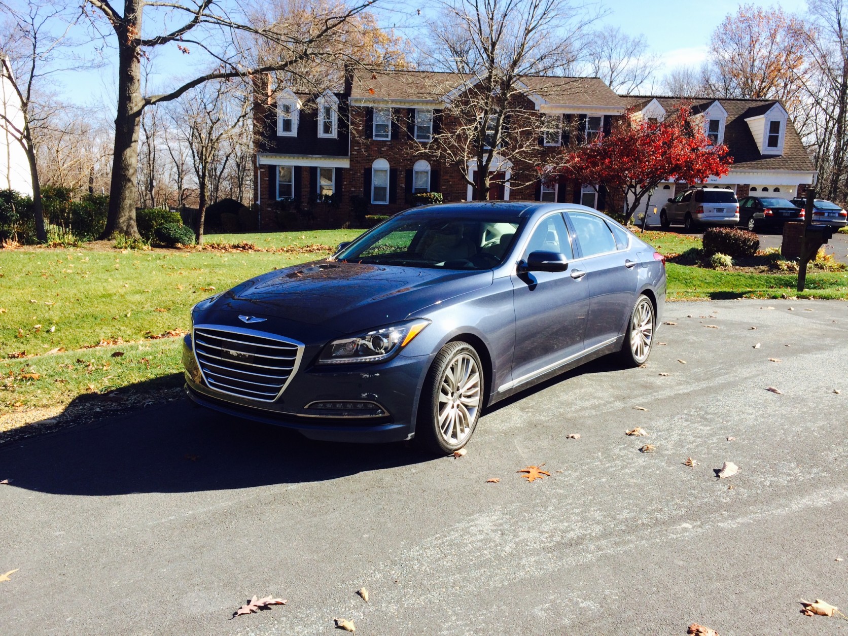 WTOP's Mike Parris spent a week with the 2015 Hyundai Genesis 5.0. What's his verdict? (WTOP/Mike Parris)