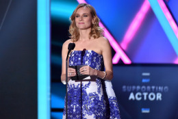 

Diane Kruger presents the best supporting actor award at the 20th annual Critics' Choice Movie Awards at the Hollywood Palladium on Thursday, Jan. 15, 2015, in Los Angeles. (Photo by John Shearer/Invision/AP)