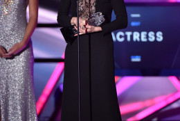 Julianne Moore accepts the best actress award for “Still Alice” at the 20th annual Critics' Choice Movie Awards at the Hollywood Palladium on Thursday, Jan. 15, 2015, in Los Angeles. (Photo by John Shearer/Invision/AP)