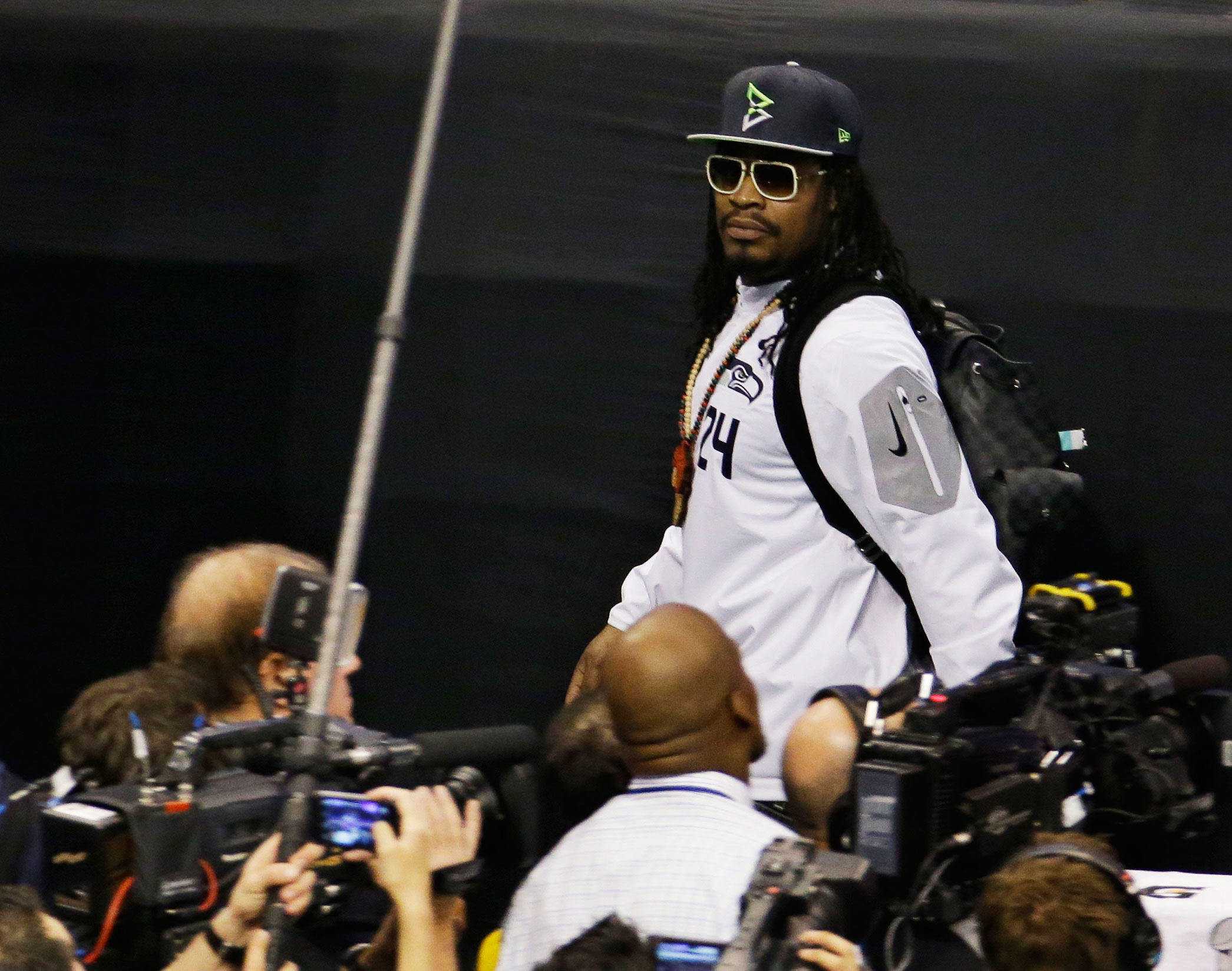 Column: Marshawn Lynch is an American hero