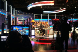 ESPN's Pardon the Interruption, one of the network's most successful and longest-running shows, is filmed here in D.C. (WTOP/Noah Frank)