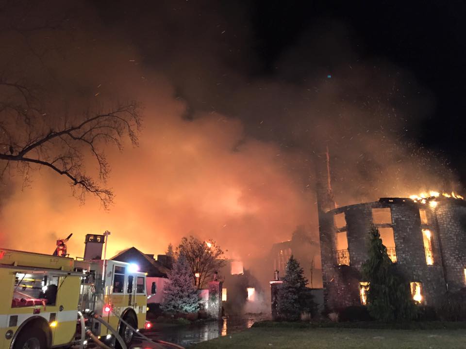 Mansion fire in Annapolis