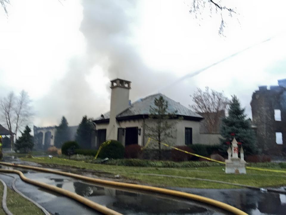 Mansion fire in Annapolis