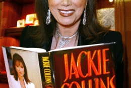  Author Jackie Collins at Chopard Jewellers who along with Angeleno Magazine hosted a party to celebrate the West Coast Launch of Jackie Collins new book 'Hollywood Divorces' on December 8, 2003 in Beverly Hills, California. (Photo by Frazer Harrison/Getty Images)