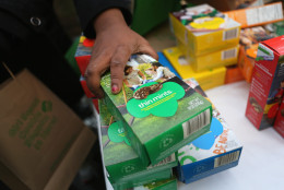 Girl Scout cookies are turning 100 years old, and are marking the occasion with the National Girl Scout Cookie Weekend in February. (Photo by John Moore/Getty Images)