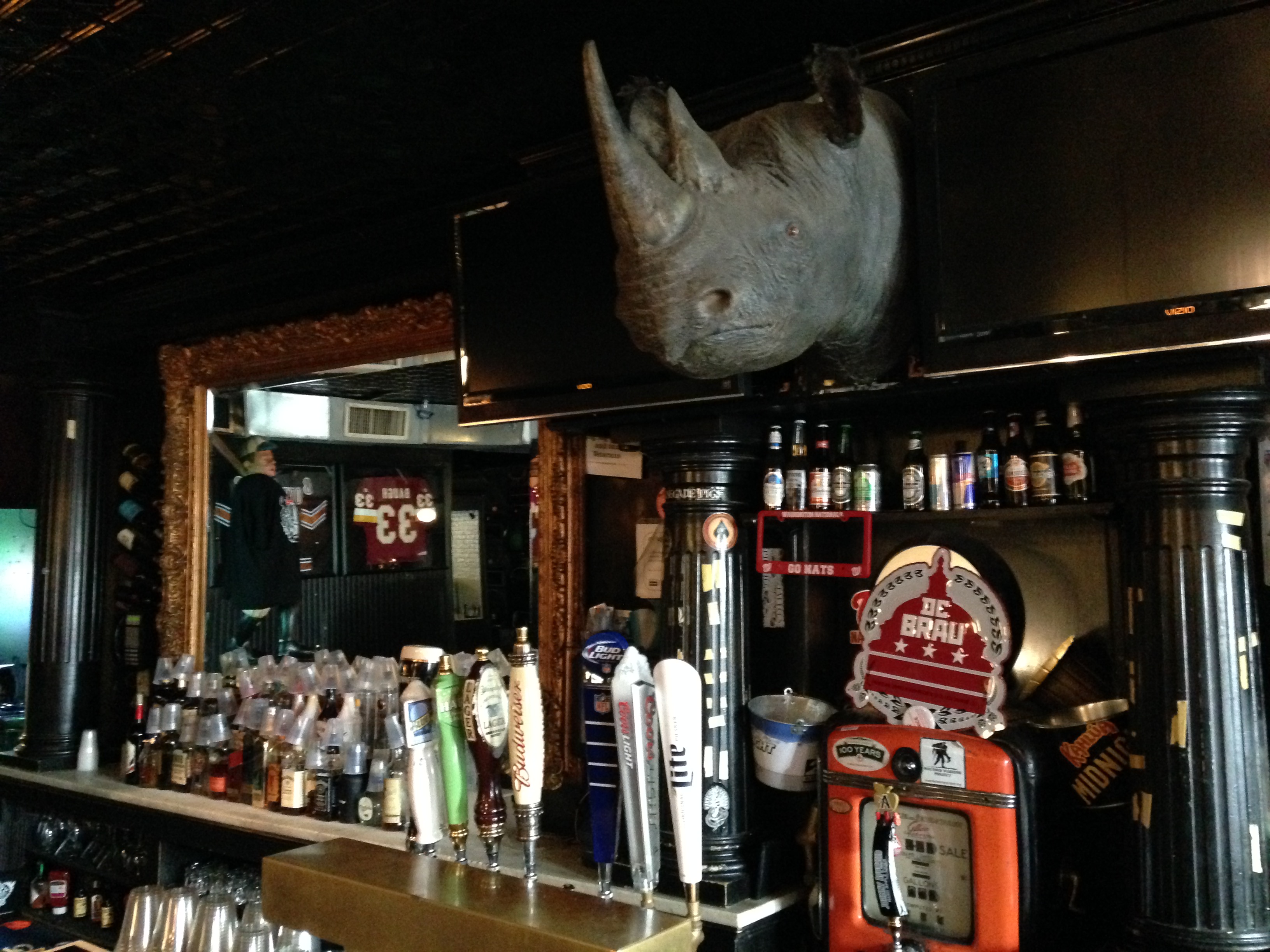 Online auction offers Rhino Bar goods for sale