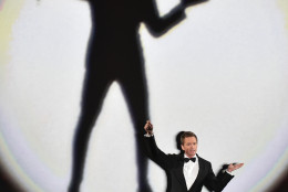 Host Neil Patrick Harris performs at the Oscars on Sunday, Feb. 22, 2015, at the Dolby Theatre in Los Angeles. (Photo by John Shearer/Invision/AP)