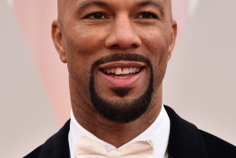 Common arrives at the Oscars on Sunday, Feb. 22, 2015, at the Dolby Theatre in Los Angeles. (Photo by Jordan Strauss/Invision/AP)