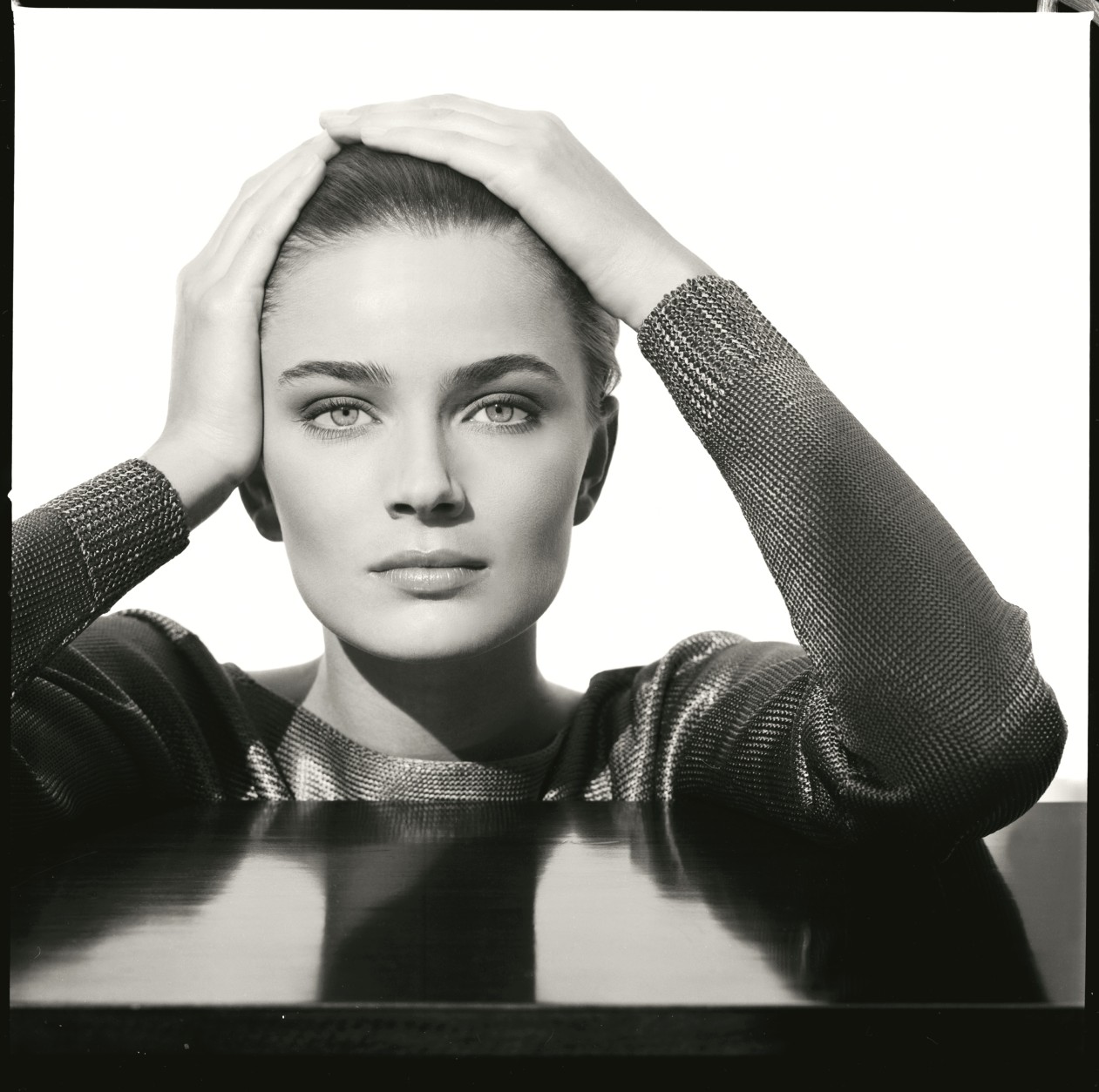 From Models of Influence: 50 Women Who Reset the Course of Fashion by Nigel Barker; photograph of Paulina Porizkova by Victor Skrebneski, 1988. Published by Harper Design, an imprint of HarperCollins Publishers; © 2015 by Nigel Barker.