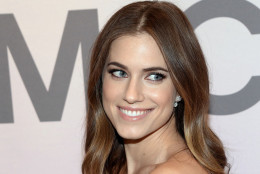 FILE - In this Feb. 18, 2015 file photo, Allison Williams attends the Miranda Eyewear Collection launch event, hosted by Michael Kors in New York. During an appearance on Seth Meyers Wednesday night, Williams defended her father, suspended NBC anchor Brian Williams, as a good man who cares deeply about integrity in journalism.  (Photo by Evan Agostini/Invision/AP)