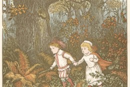 Illustration depicting fairy tale of